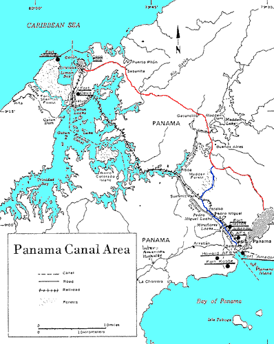 Panama Rail Road Maps